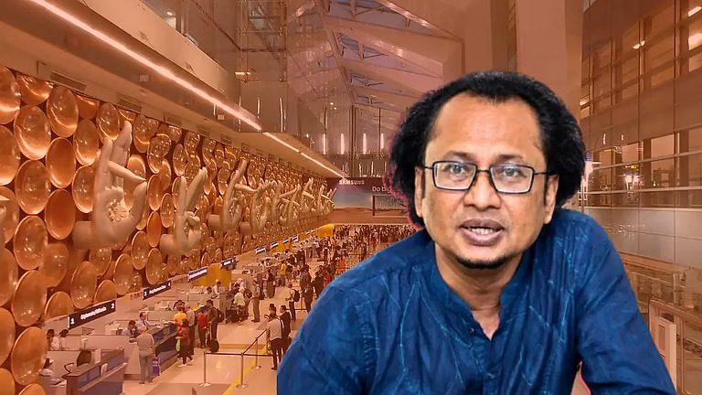 Zahed Ur Rahman ,Delhi airport