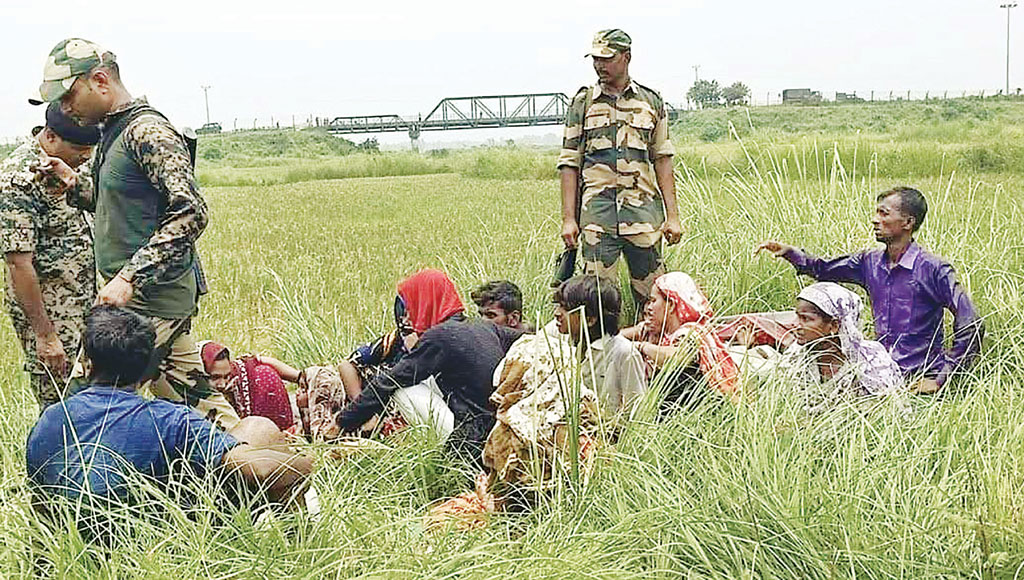 push in at Bangladesh Border